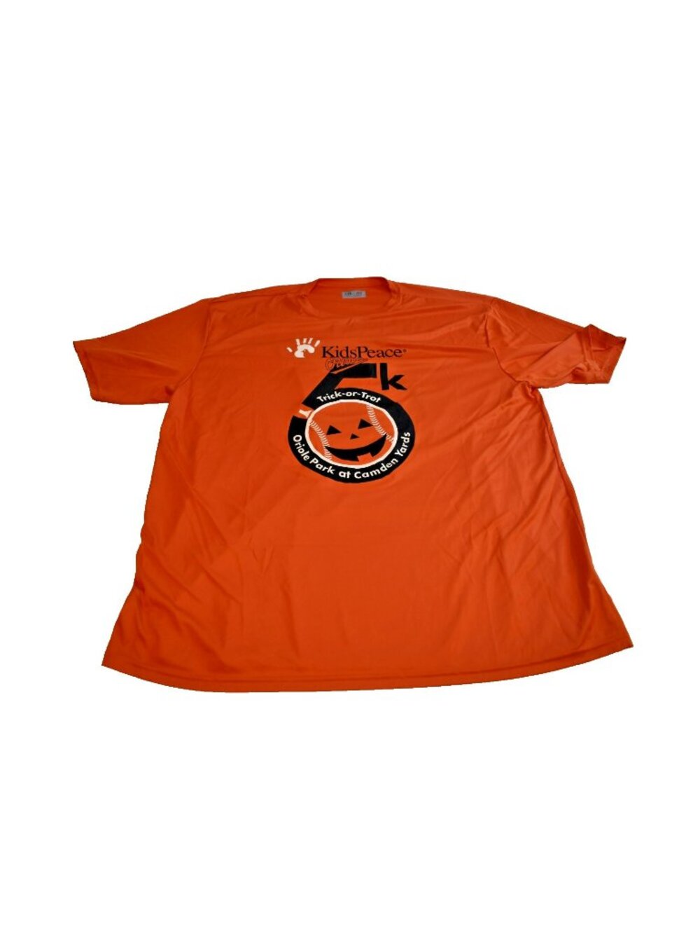 Baltimore Oriole Trick-or-Trot 5K Run Shirt 2XL Showalter #26 T-Shirt Kids Peace
